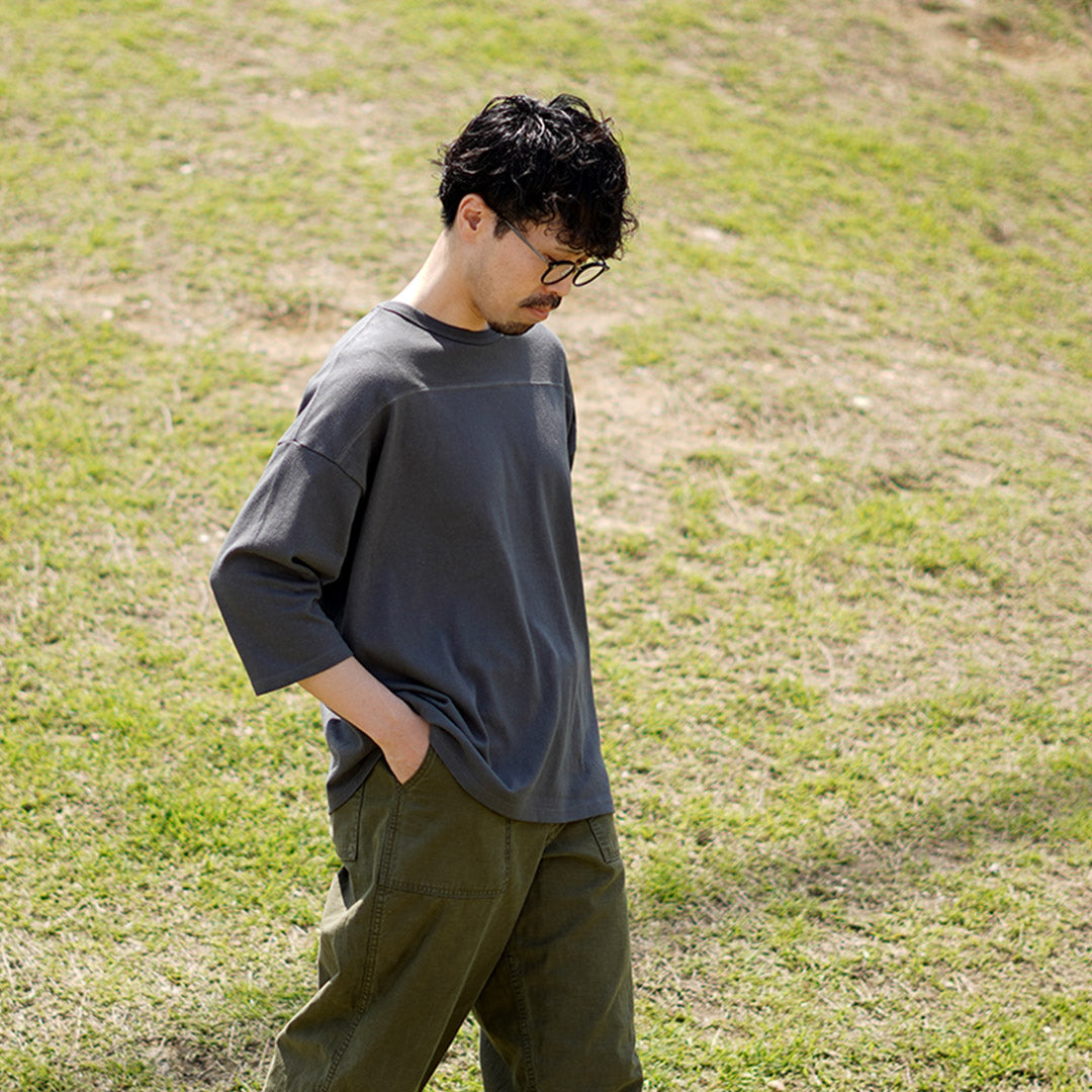 GOHEMP / 10oz Heavy Weight Wide Football T-shirt