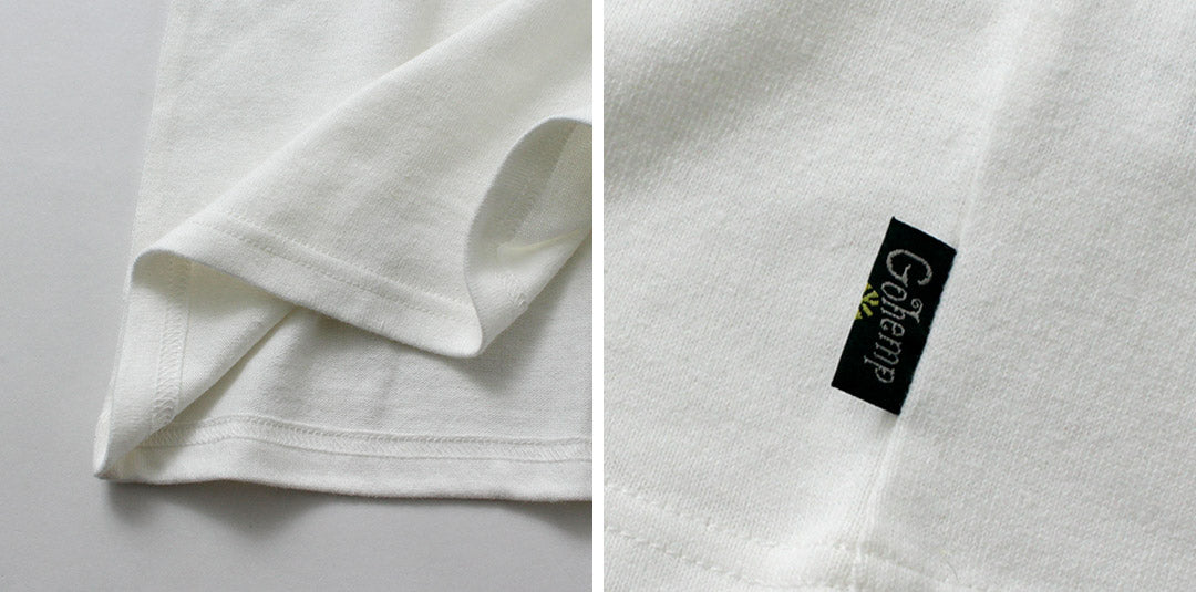GOHEMP / 10oz Heavy Weight Wide Football T-shirt