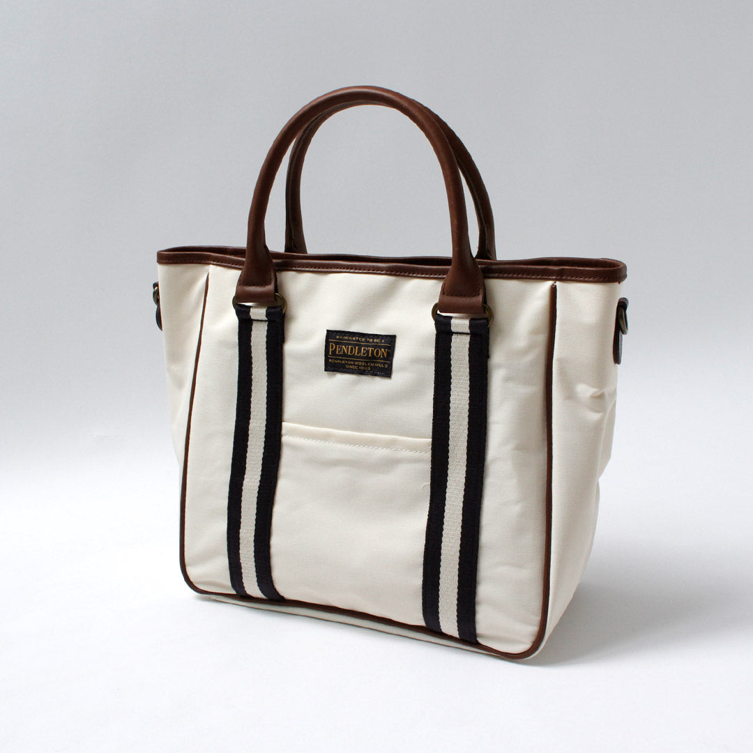 PENDLETON / MARIE Collaboration 2-way Coated Canvas Tote Bag