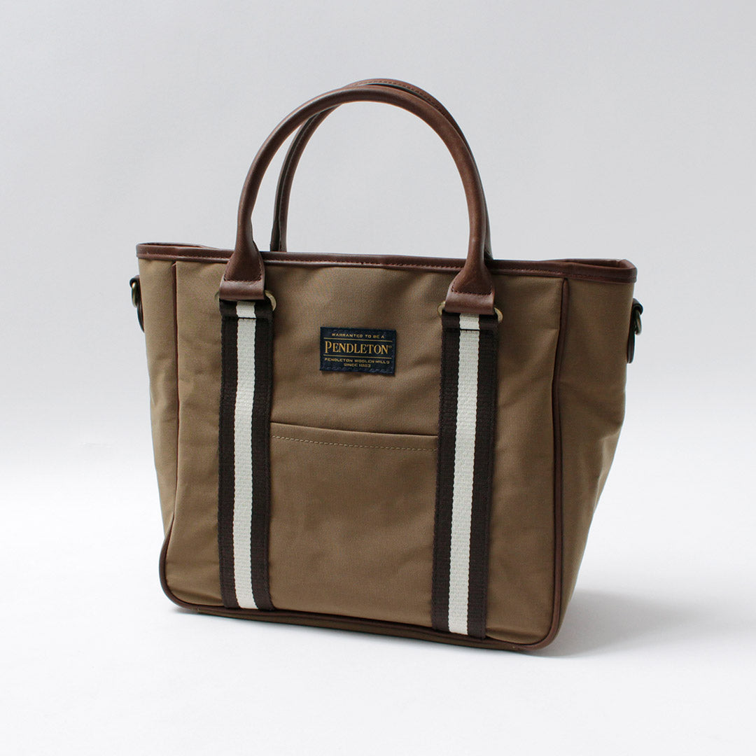PENDLETON / MARIE Collaboration 2-way Coated Canvas Tote Bag