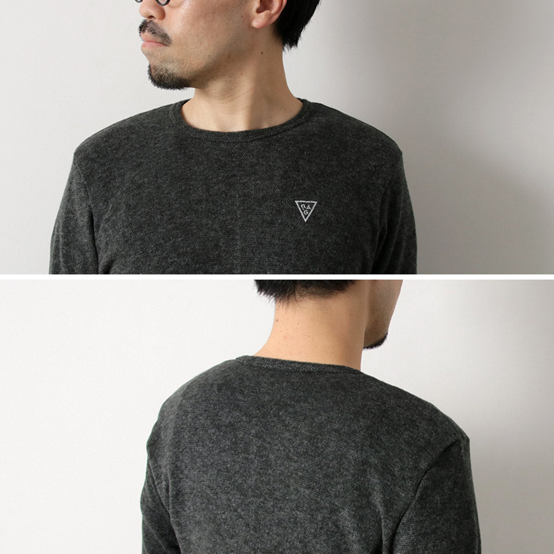 RAG / Heat System Crew Neck Long Sleeve T-Shirt