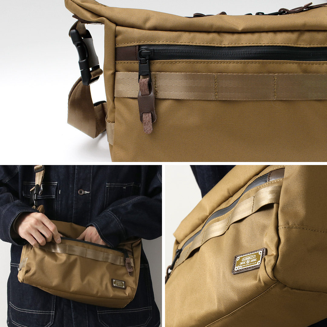 AS2OV / Cordura Dobby 2way Shoulder Bag M