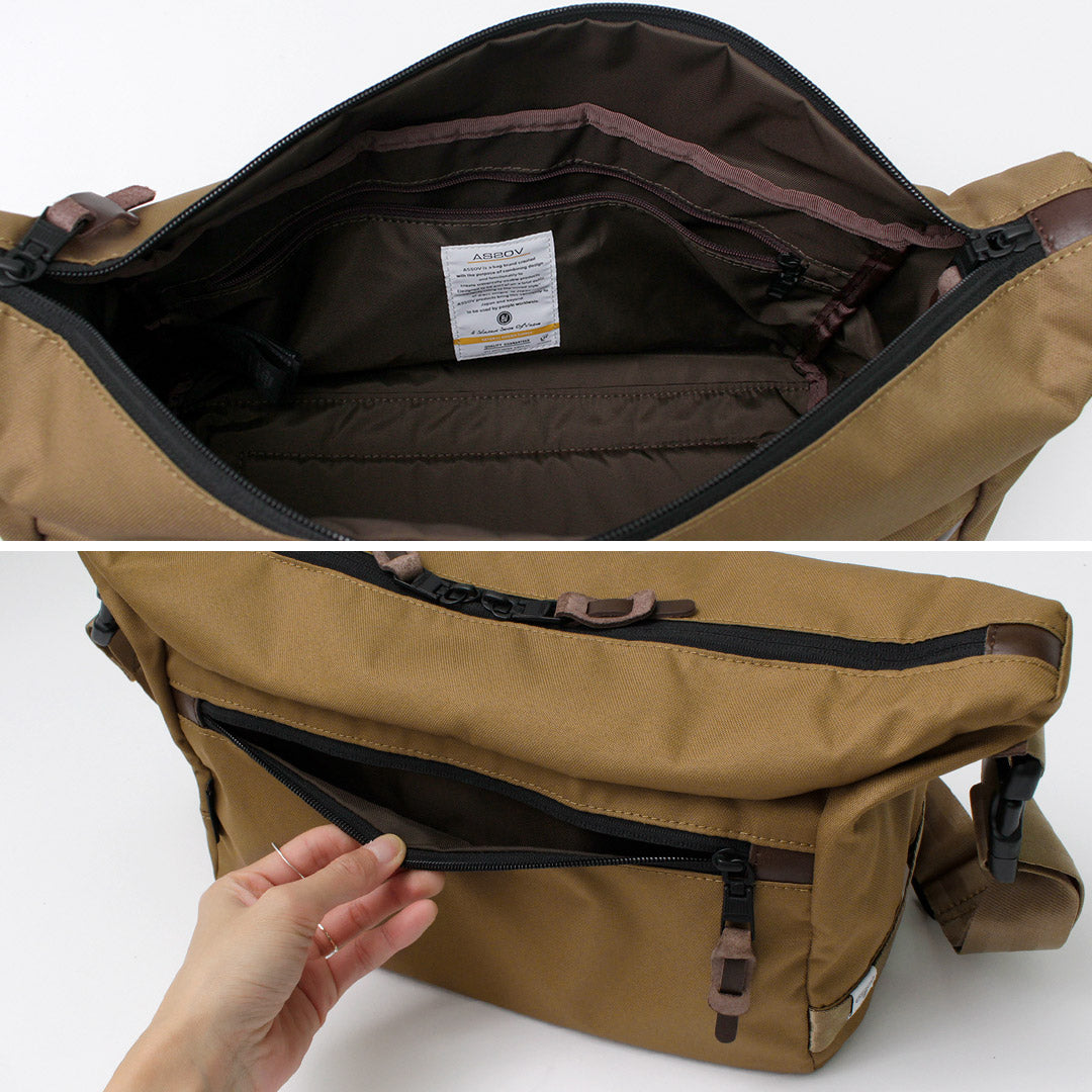 AS2OV / Cordura Dobby 2way Shoulder Bag M