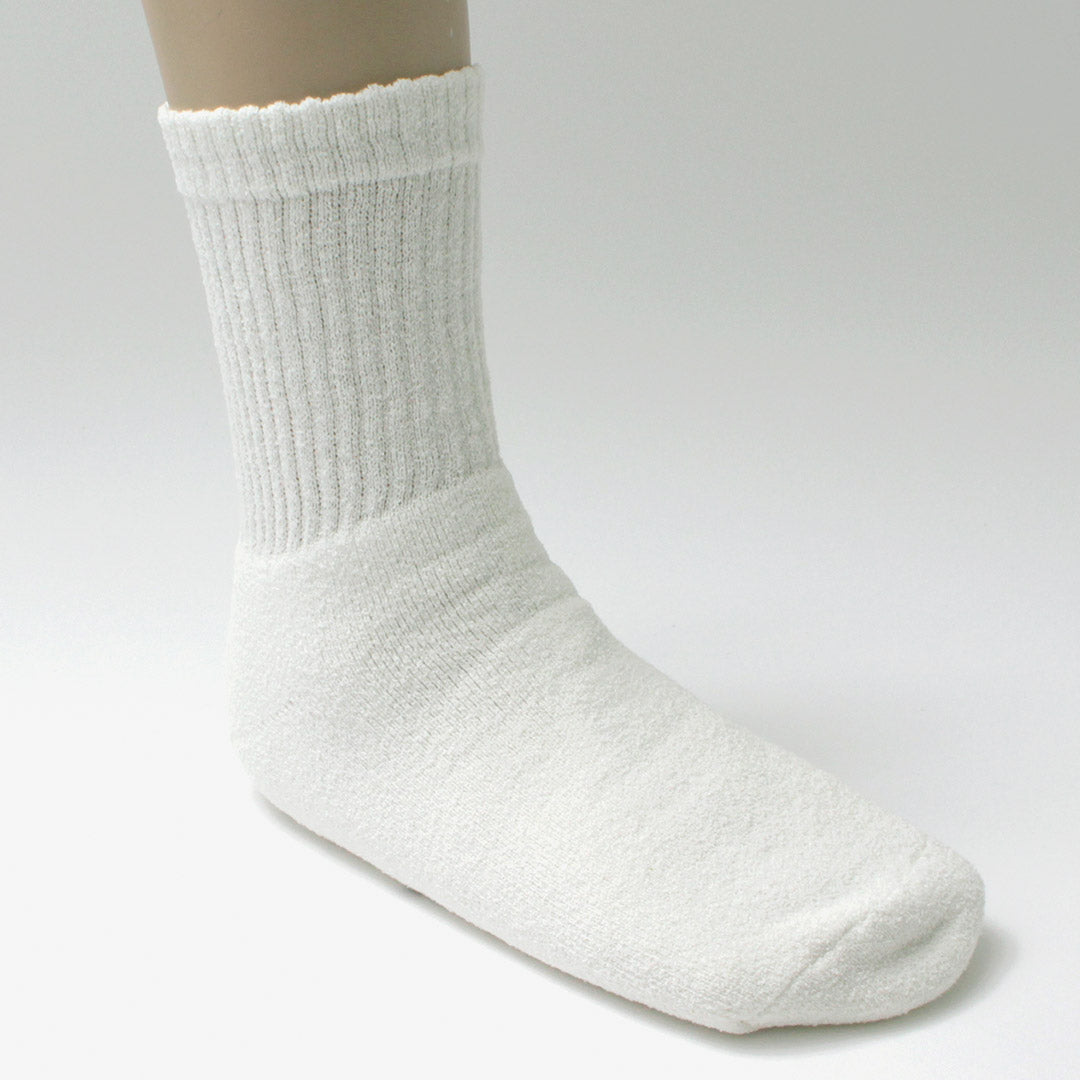 YUQRI / Puffy Puff Pile Short Crew Socks