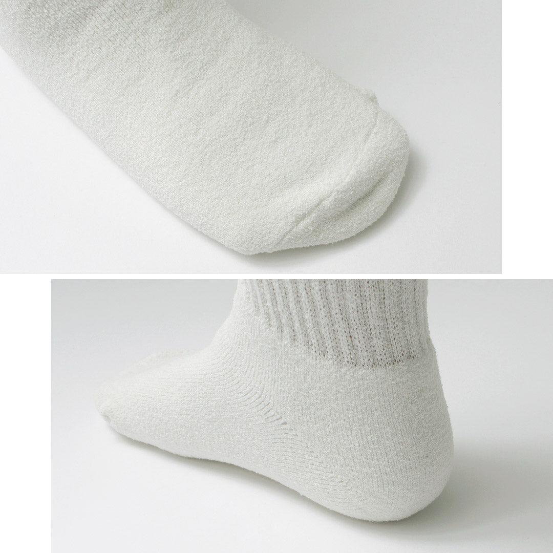 YUQRI / Puffy Puff Pile Short Crew Socks