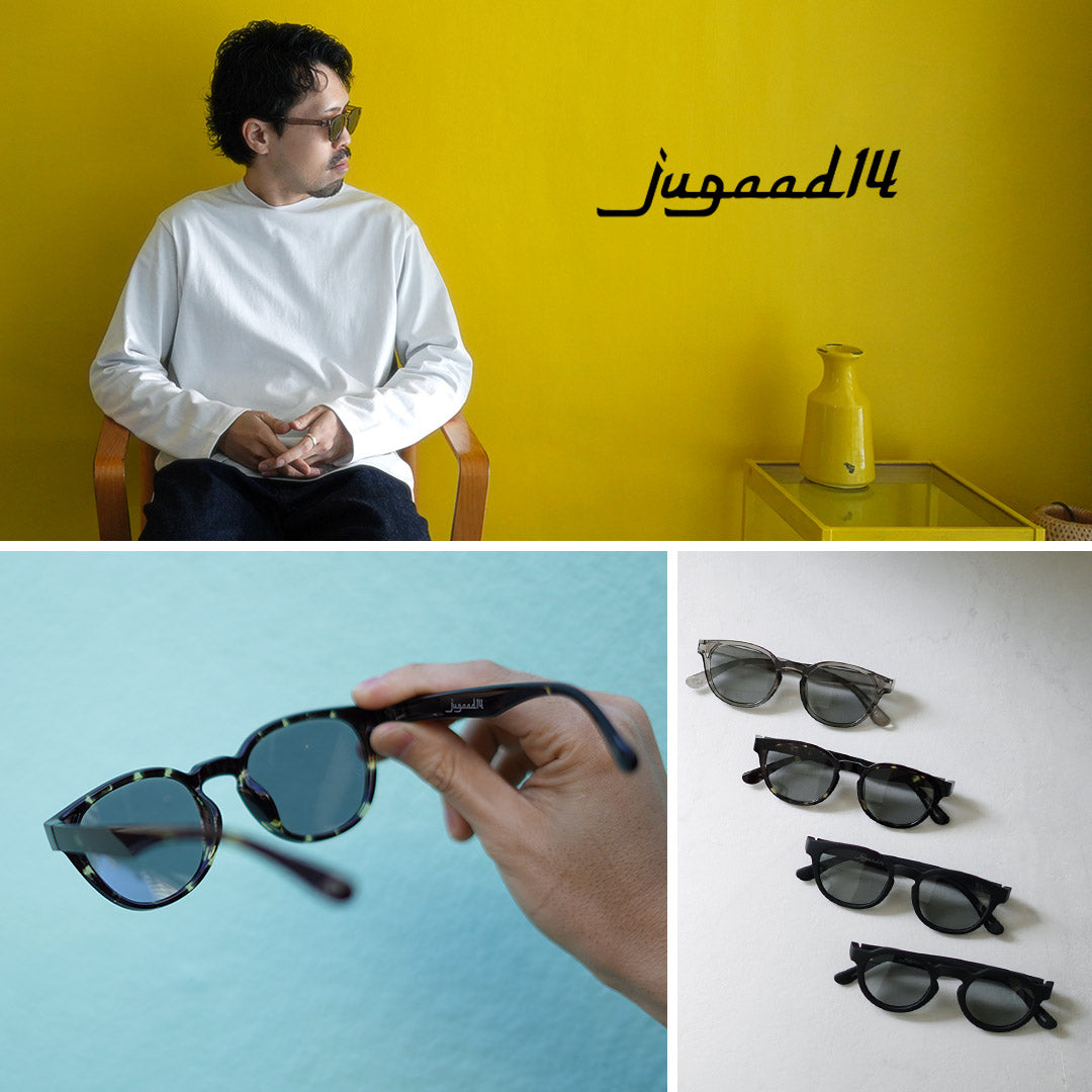 JUGAAD14 / Ocean Clear Sunglasses