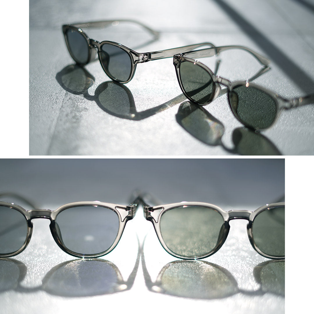 JUGAAD14 / Ocean Clear Sunglasses