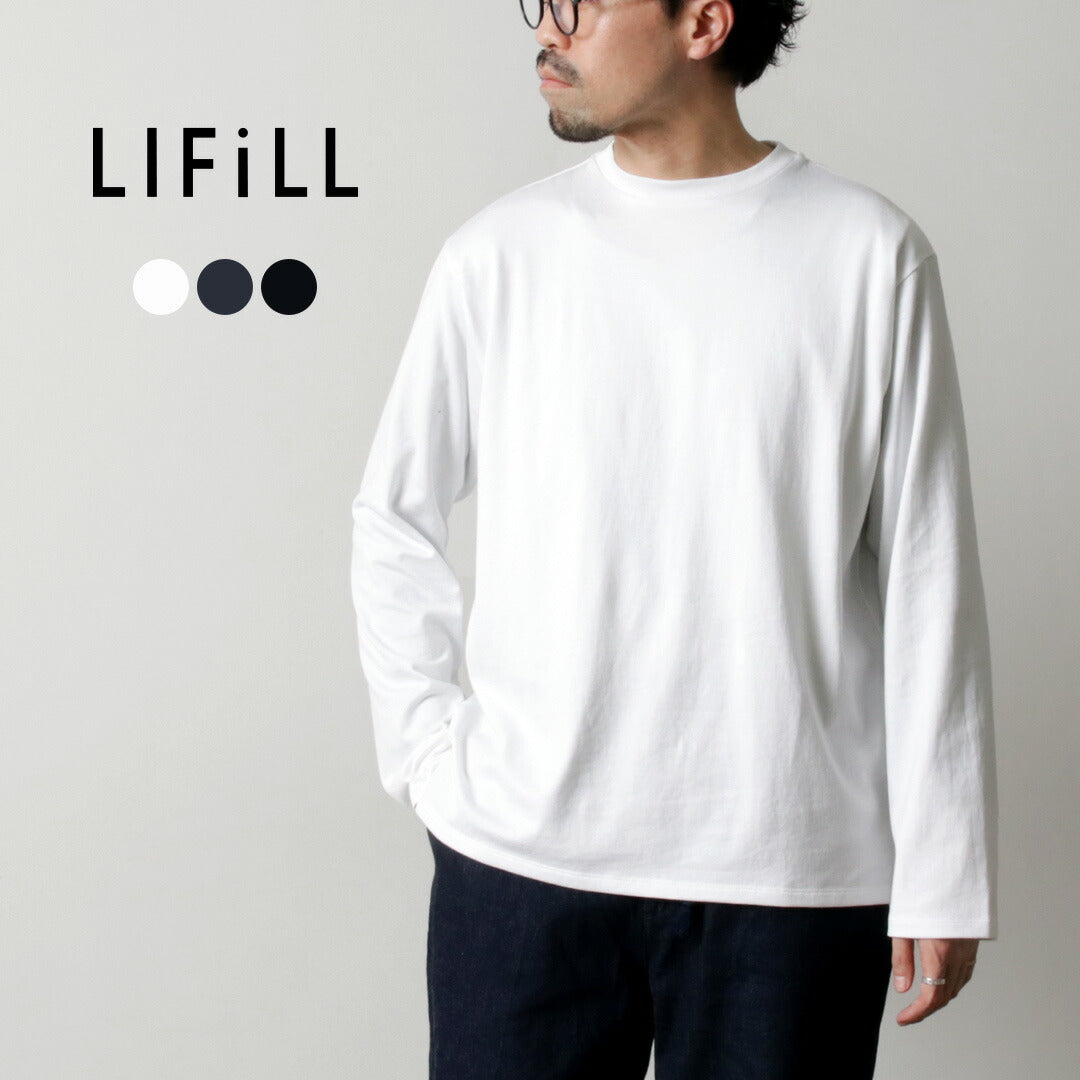 LIFiLL / Side Slit Long Sleeve T-shirt