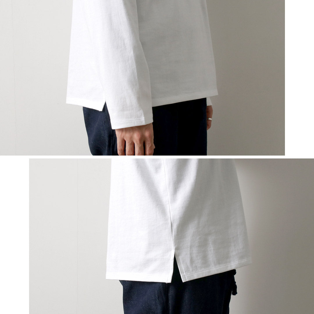 LIFiLL / Side Slit Long Sleeve T-shirt