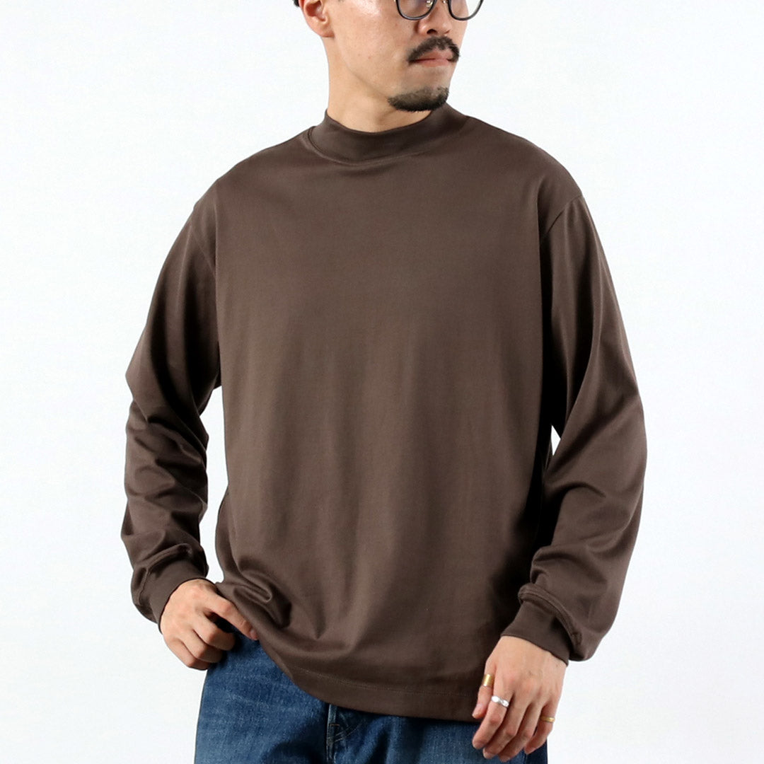 LIFiLL / Mock Neck Long Sleeve T-Shirt