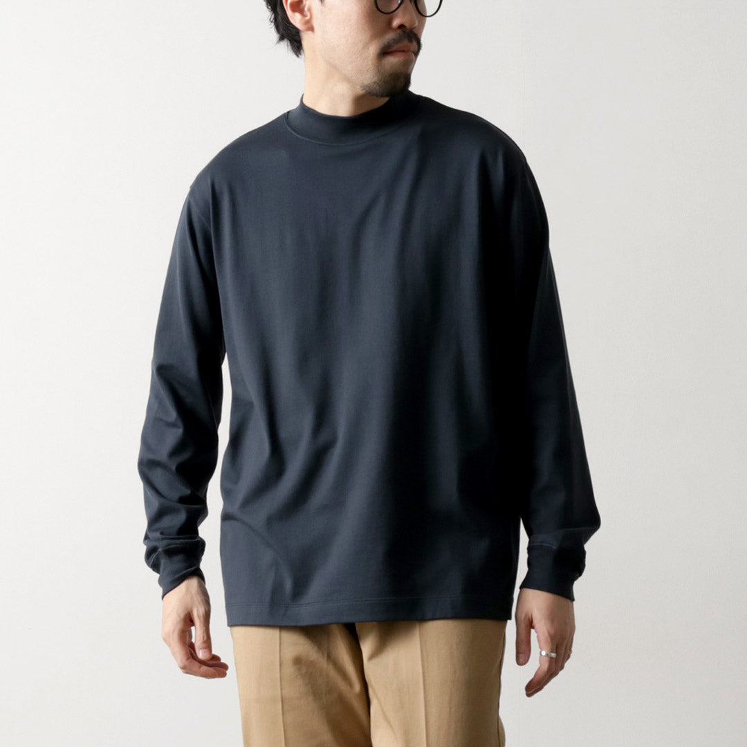 LIFiLL / Mock Neck Long Sleeve T-Shirt