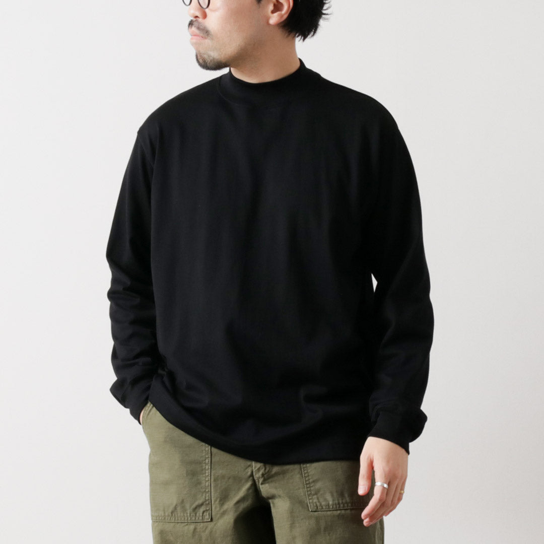 LIFiLL / Mock Neck Long Sleeve T-Shirt