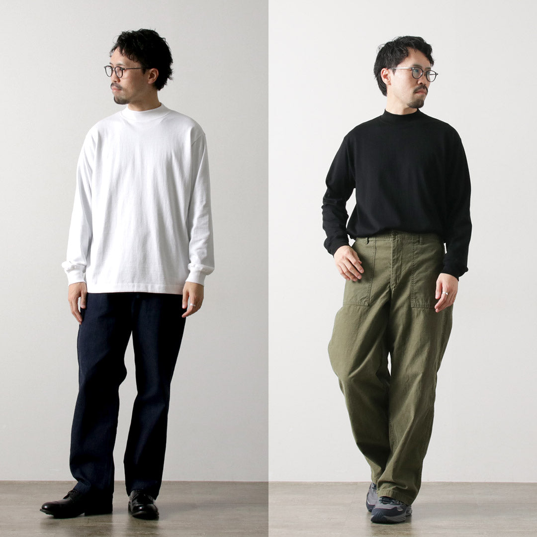 LIFiLL / Mock Neck Long Sleeve T-Shirt