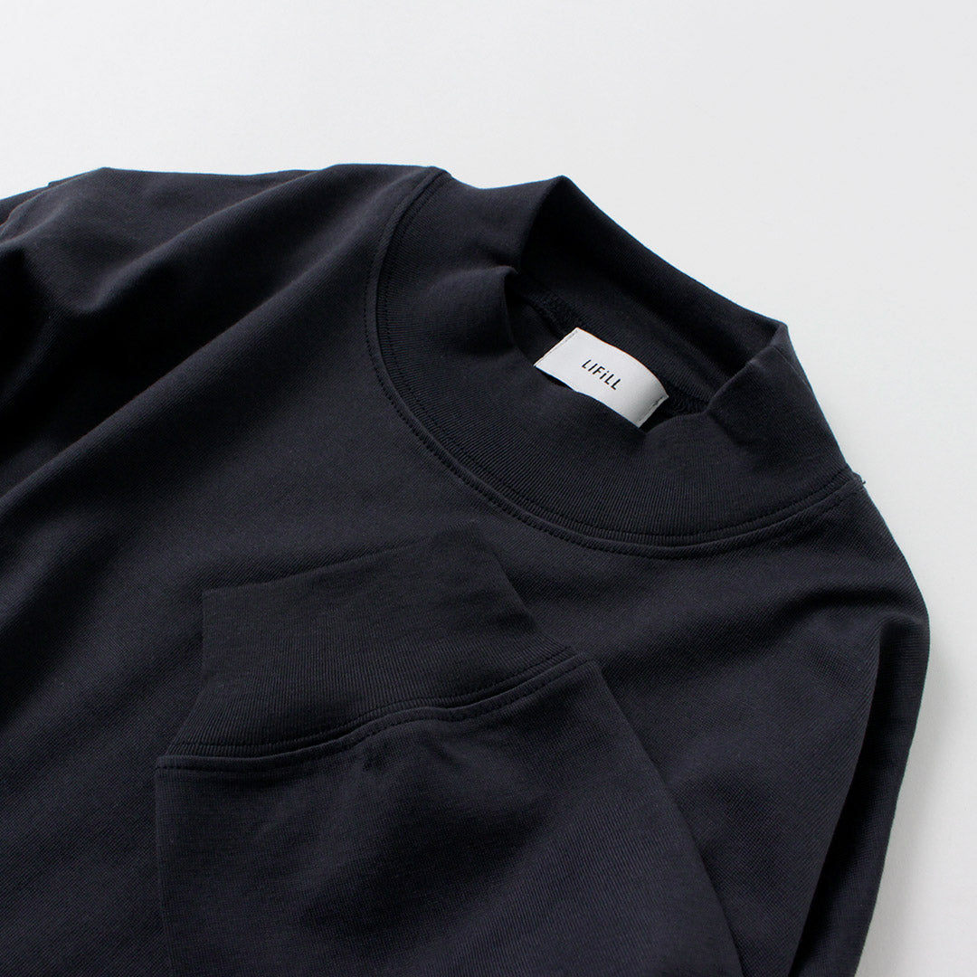 LIFiLL / Mock Neck Long Sleeve T-Shirt