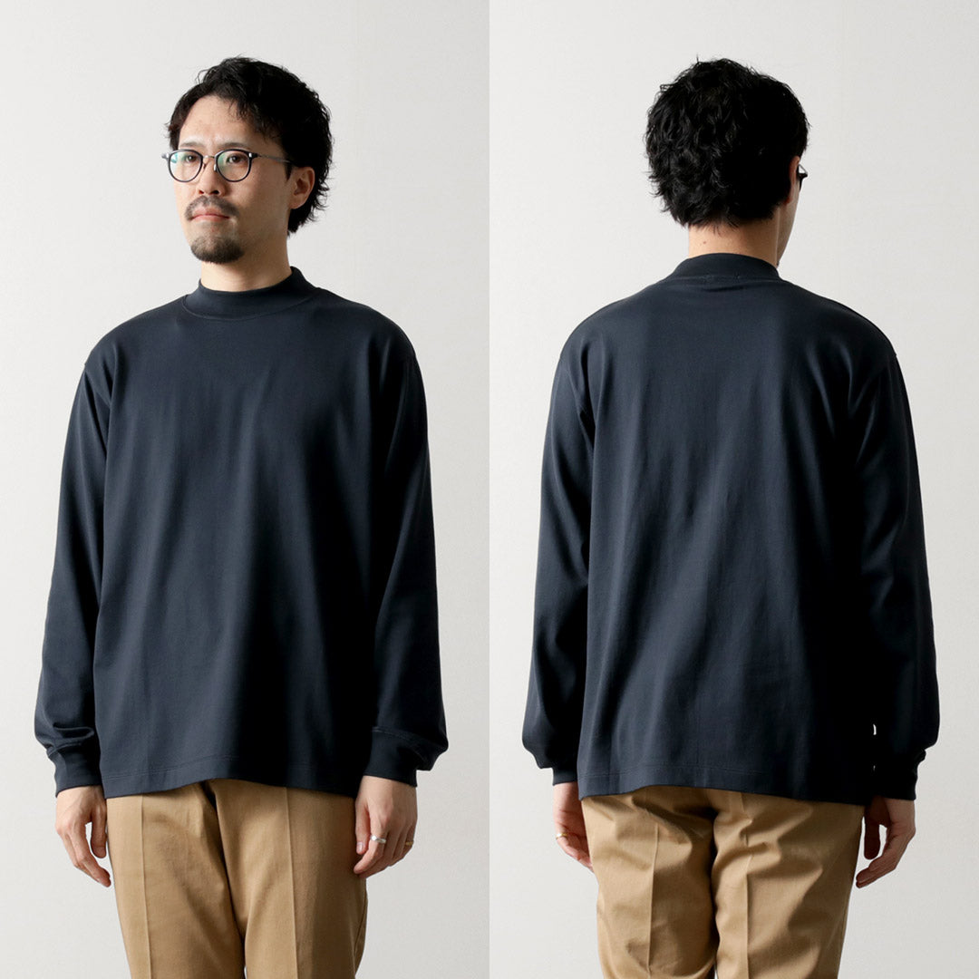 LIFiLL / Mock Neck Long Sleeve T-Shirt