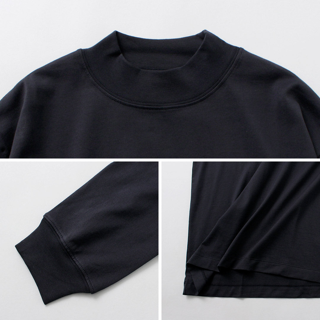 LIFiLL / Mock Neck Long Sleeve T-Shirt