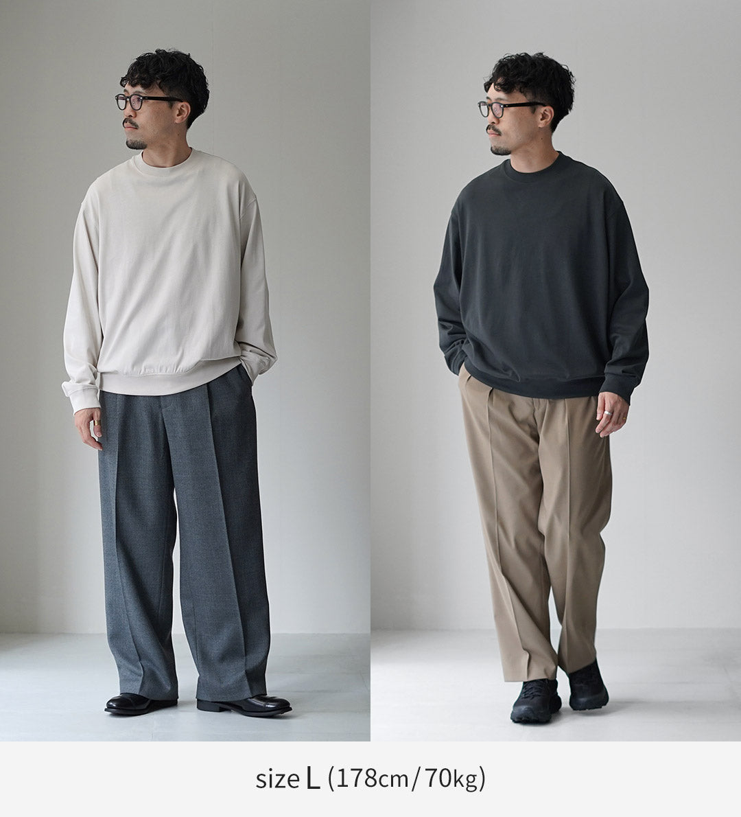 HANDVAERK / 30//- Crew Neck Long Sleeve T-Shirt