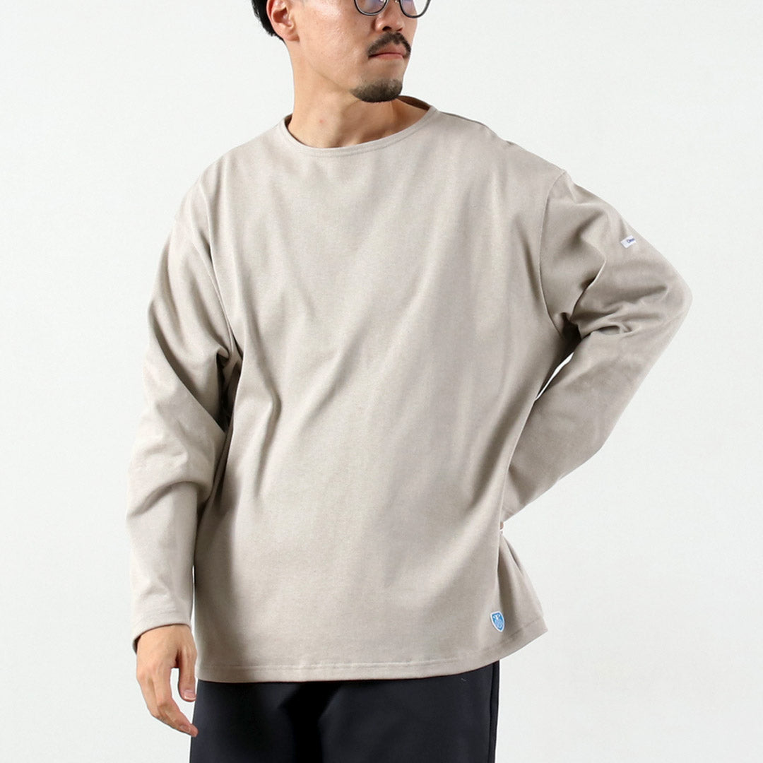 ORCIVAL / Solid Crew Neck Long Sleeve Pullover