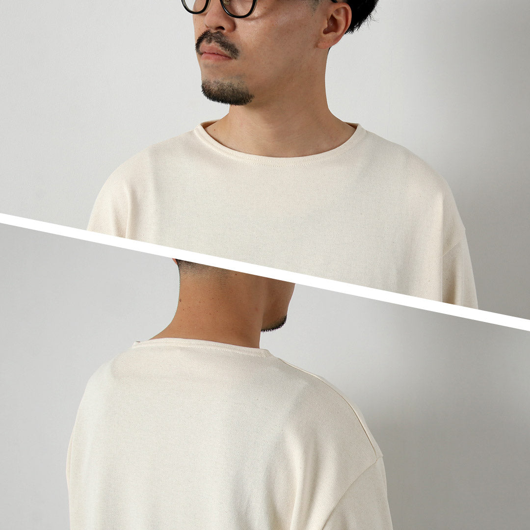 ORCIVAL / Solid Crew Neck Long Sleeve Pullover