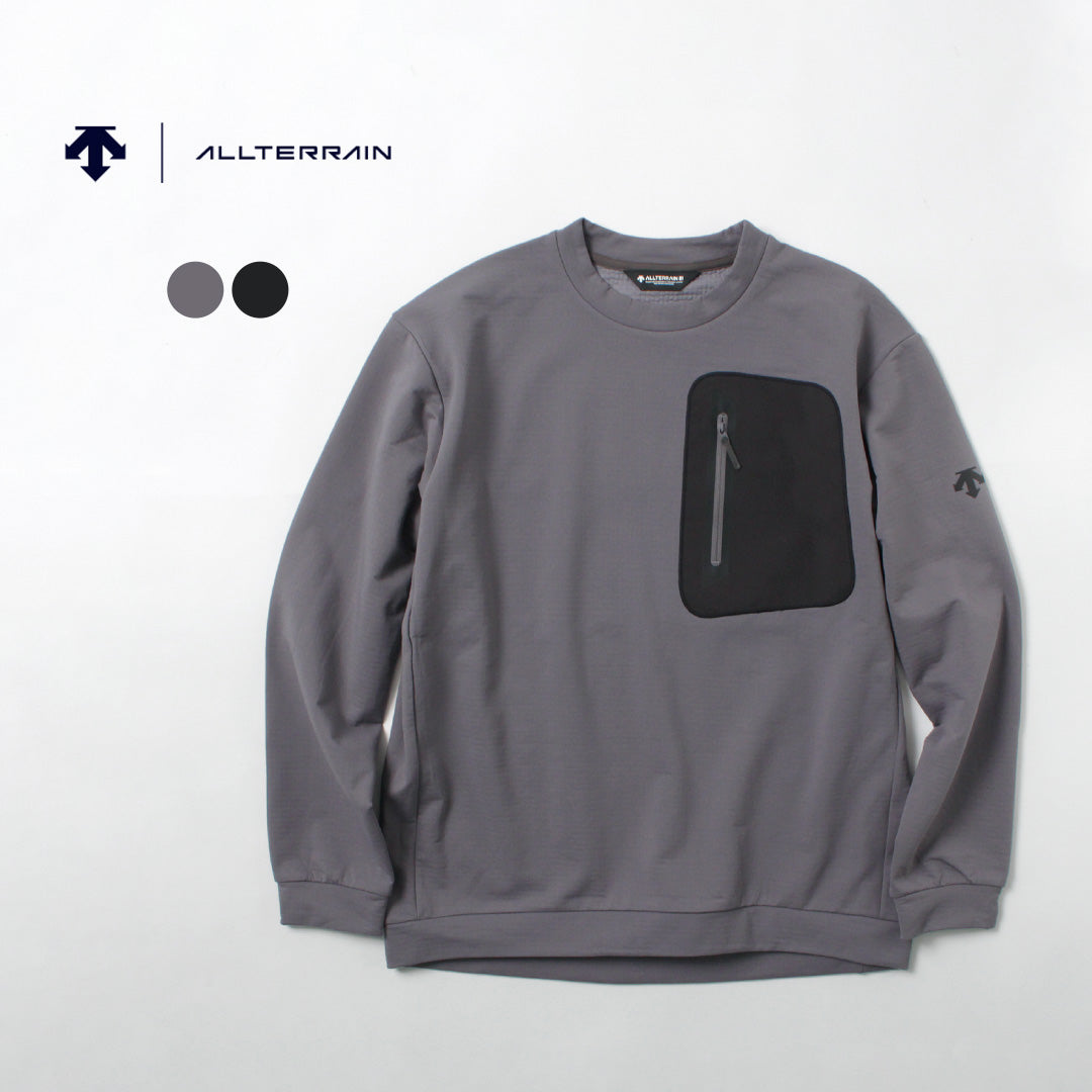 DESCENTE ALLTERRAIN81 / Air Grid Crew Neck Sweatshirt