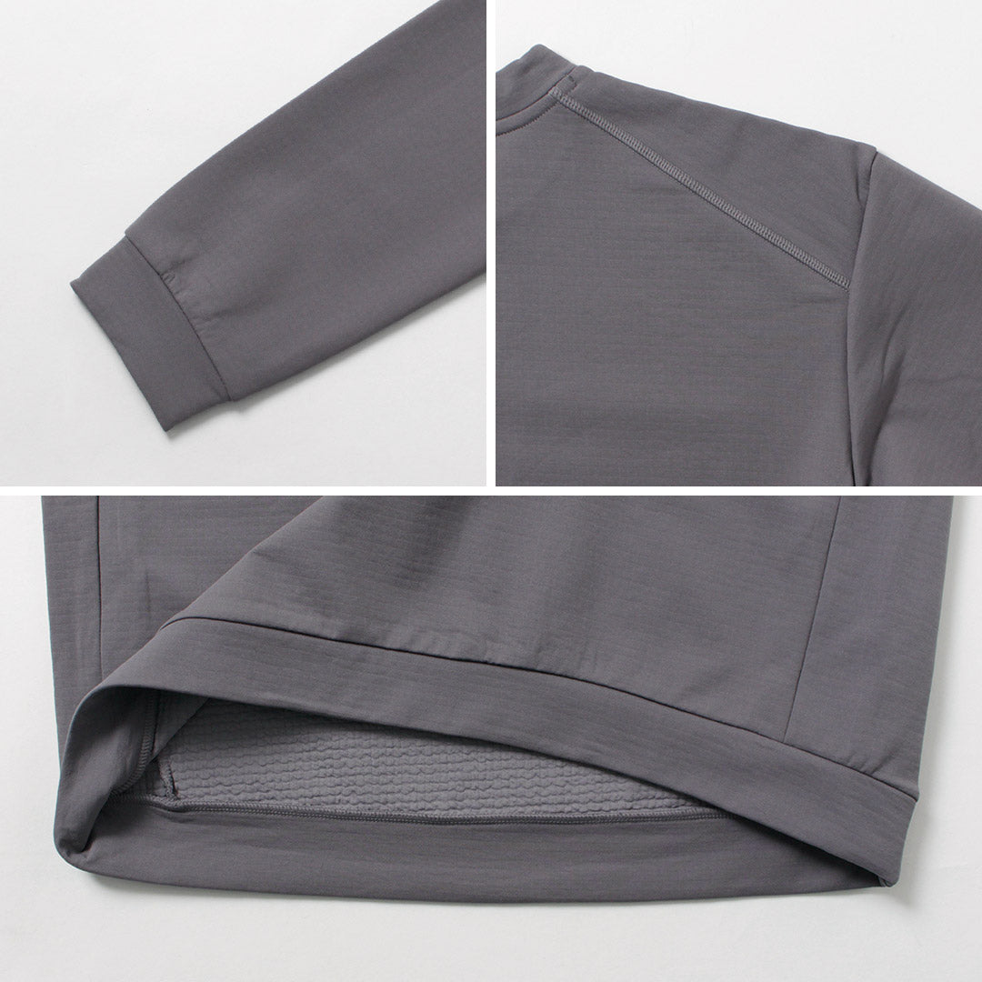 DESCENTE ALLTERRAIN81 / Air Grid Crew Neck Sweatshirt