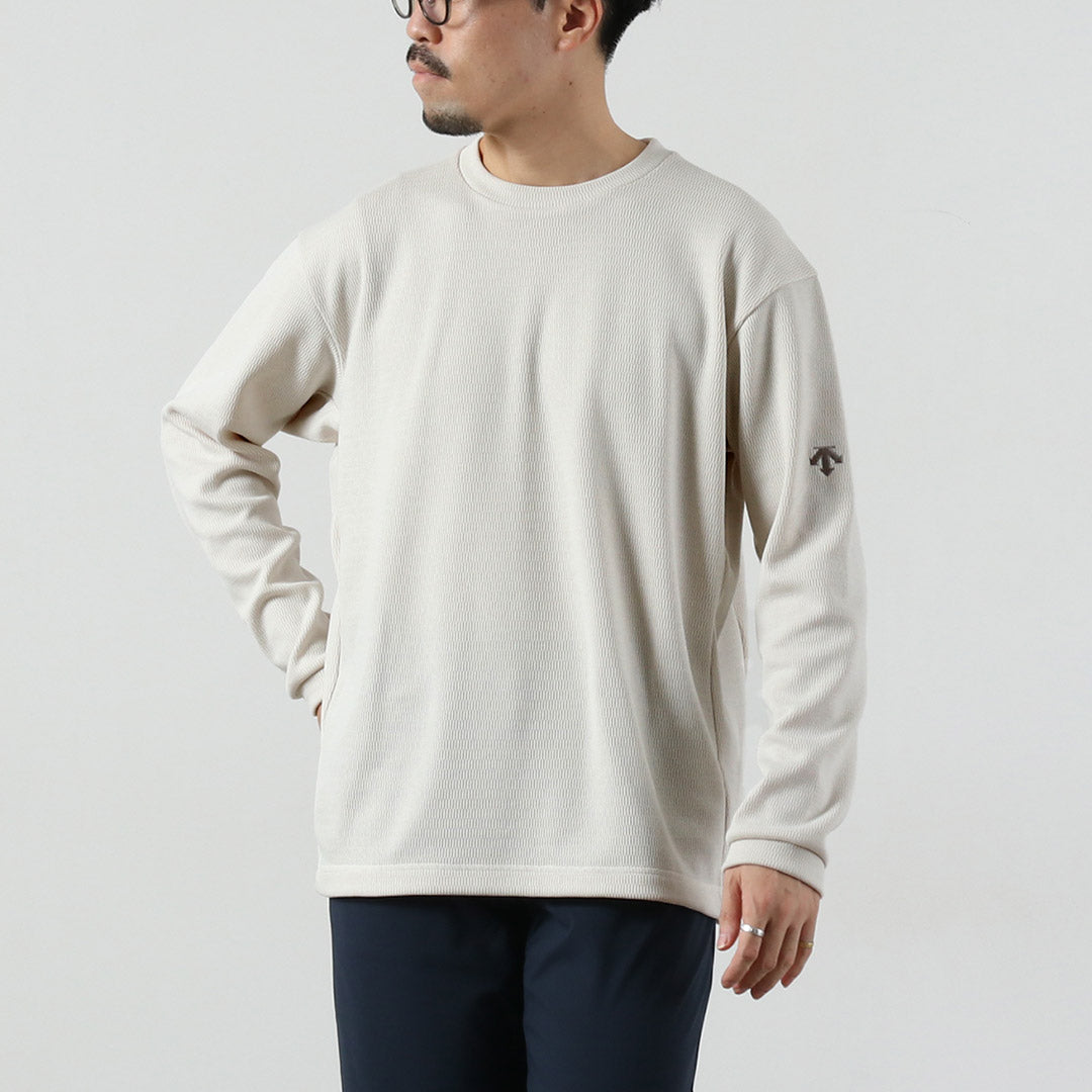 DESCENTE ALLTERRAIN 81  / Brushed Thermal Crew Neck Pullover