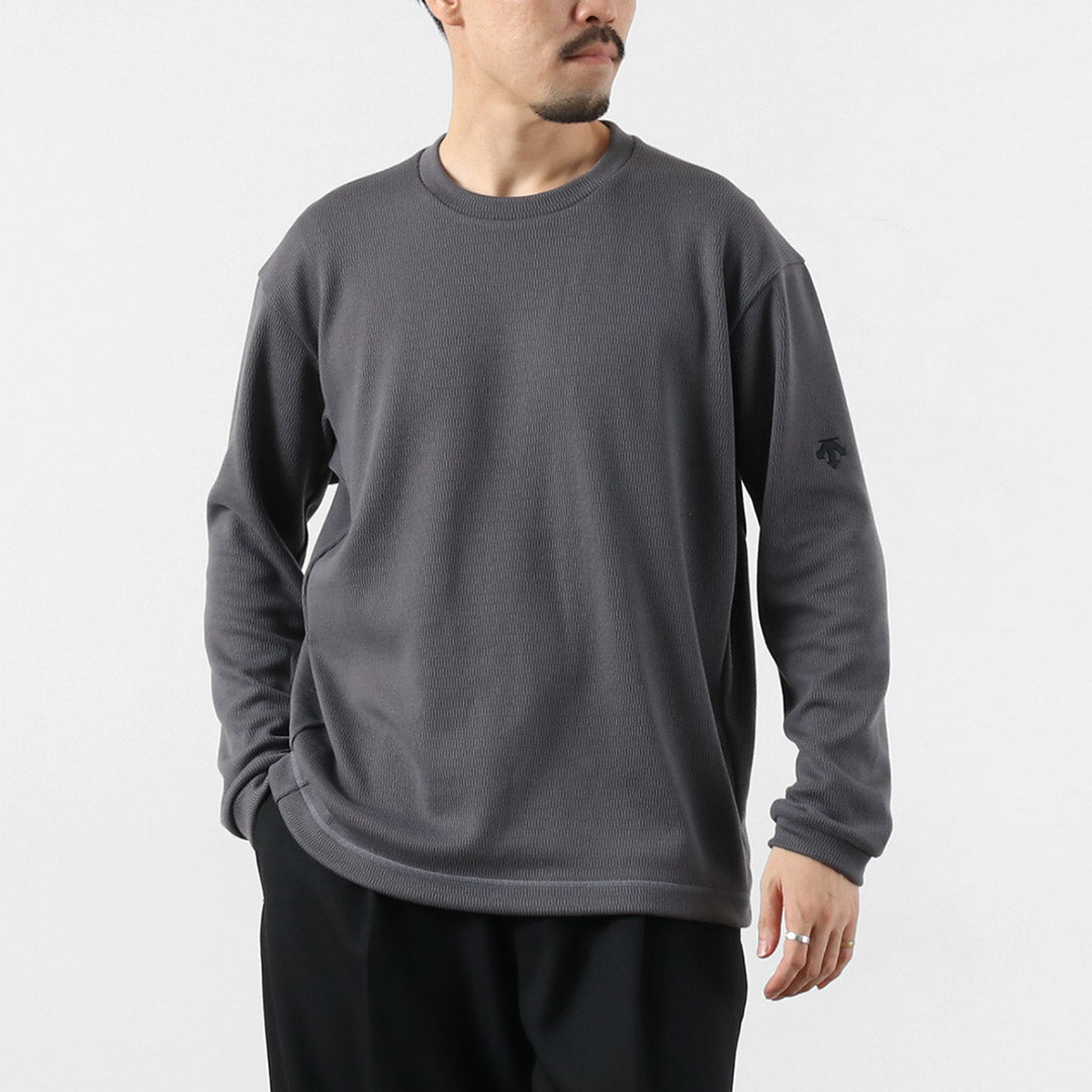 DESCENTE ALLTERRAIN 81  / Brushed Thermal Crew Neck Pullover