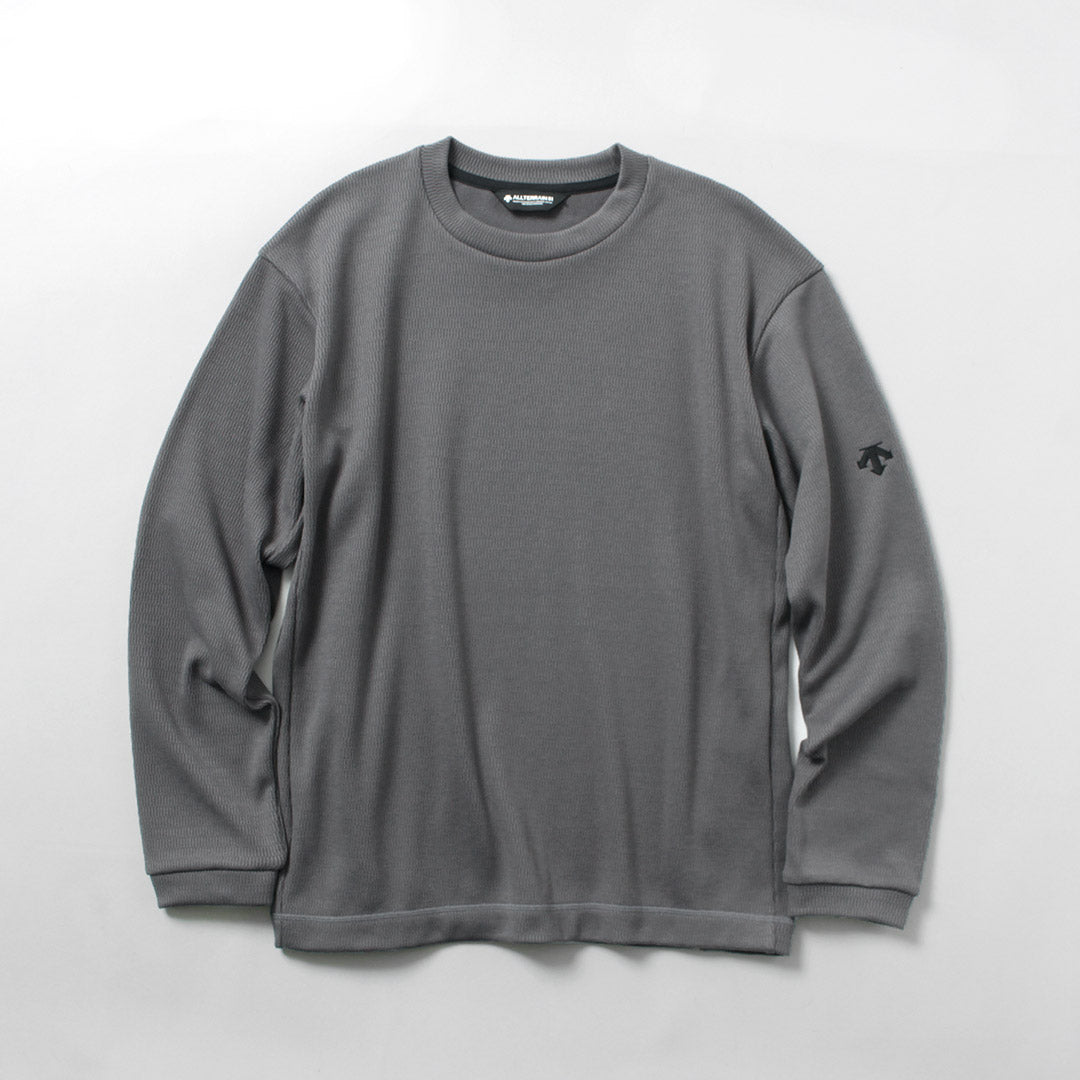 DESCENTE ALLTERRAIN 81  / Brushed Thermal Crew Neck Pullover