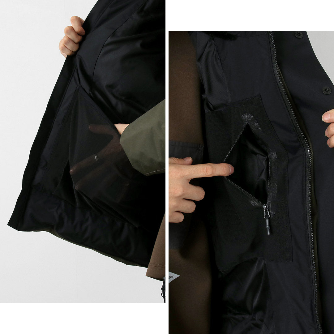 AND WANDER / Rainproof Down Jacket