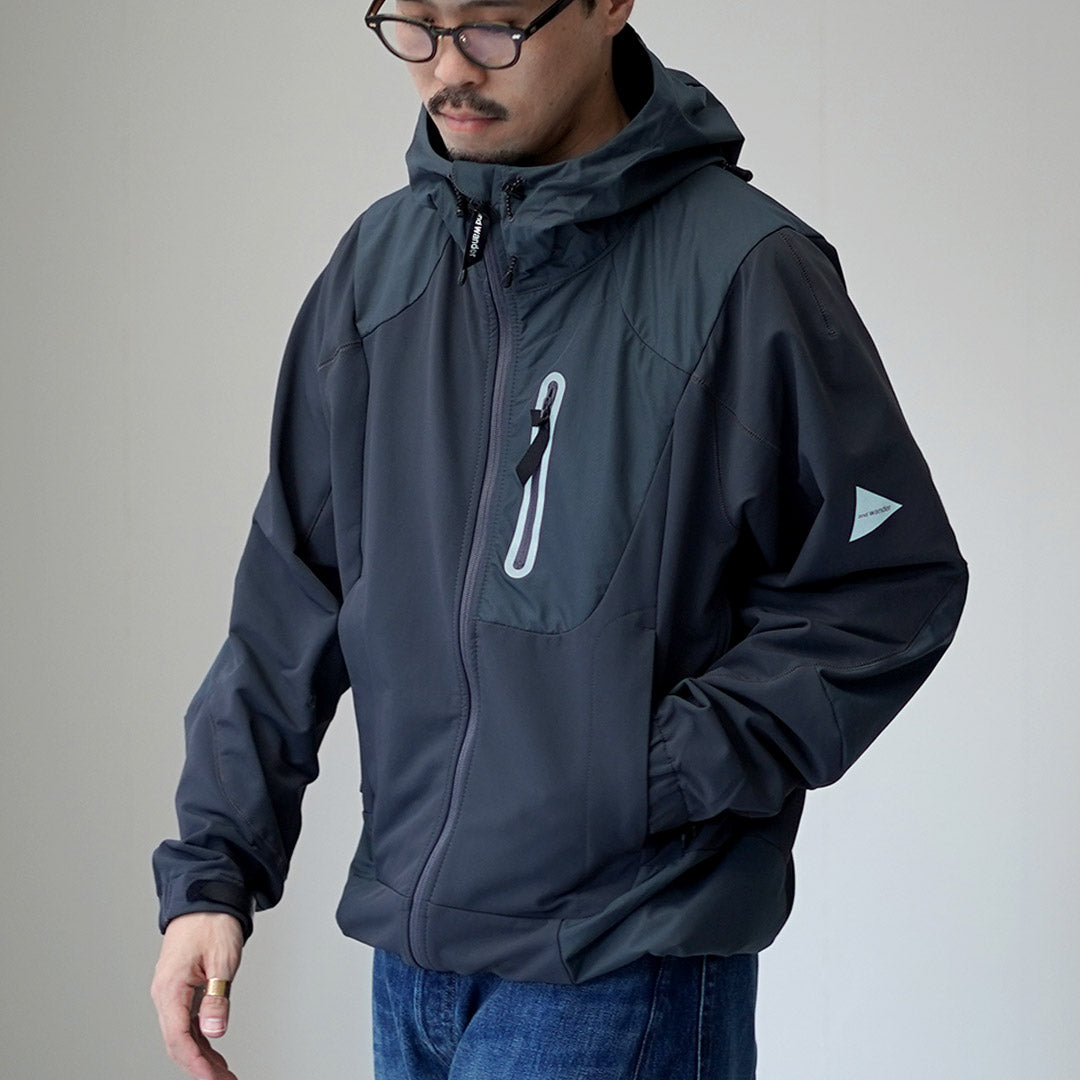 AND WANDER / Stretch Shell Jacket