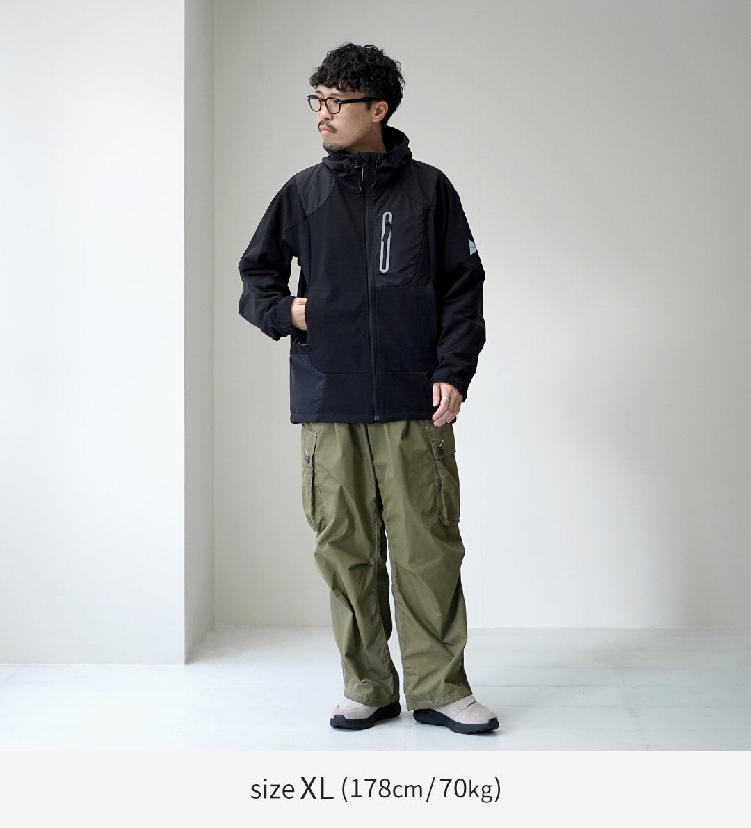 AND WANDER / Stretch Shell Jacket