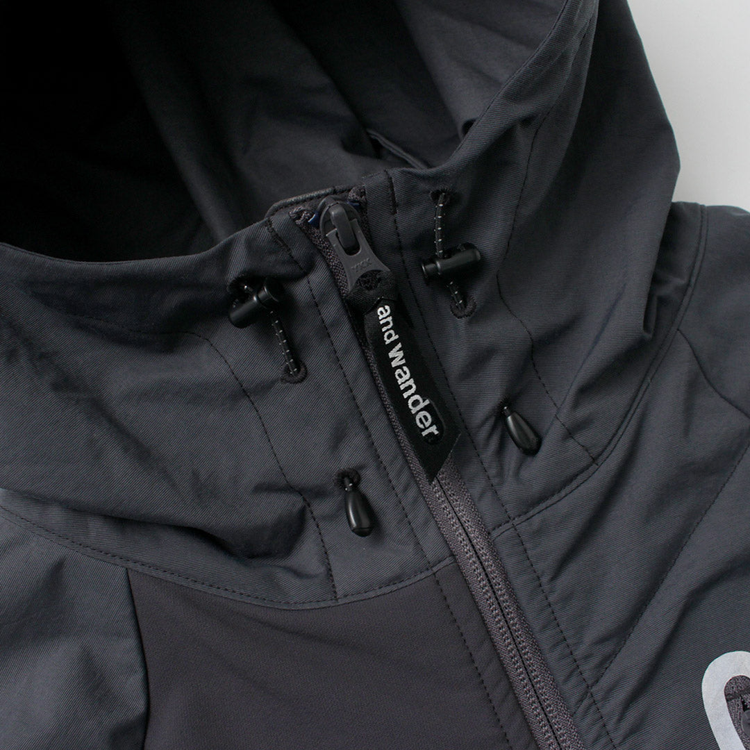 AND WANDER / Stretch Shell Jacket