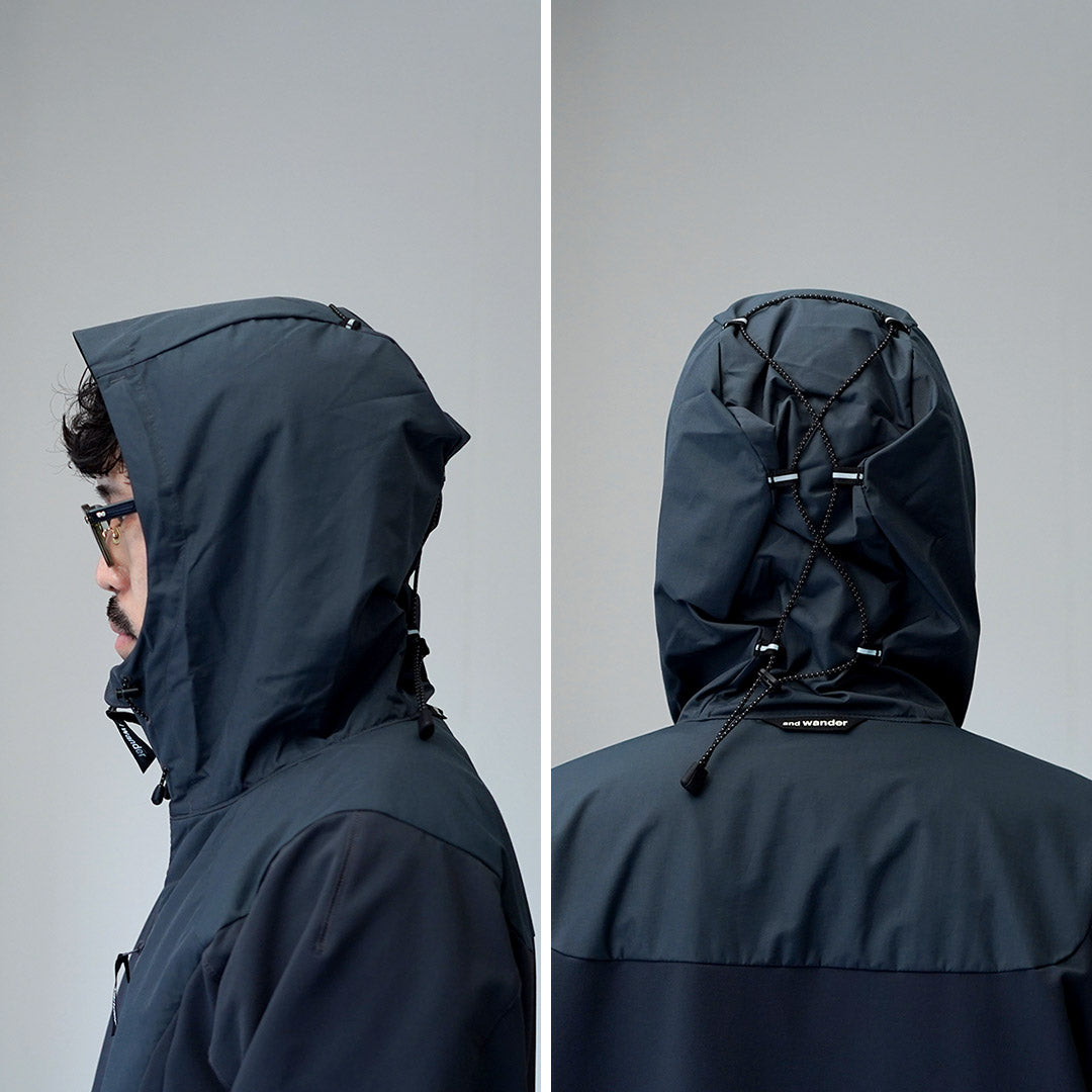 AND WANDER / Stretch Shell Jacket