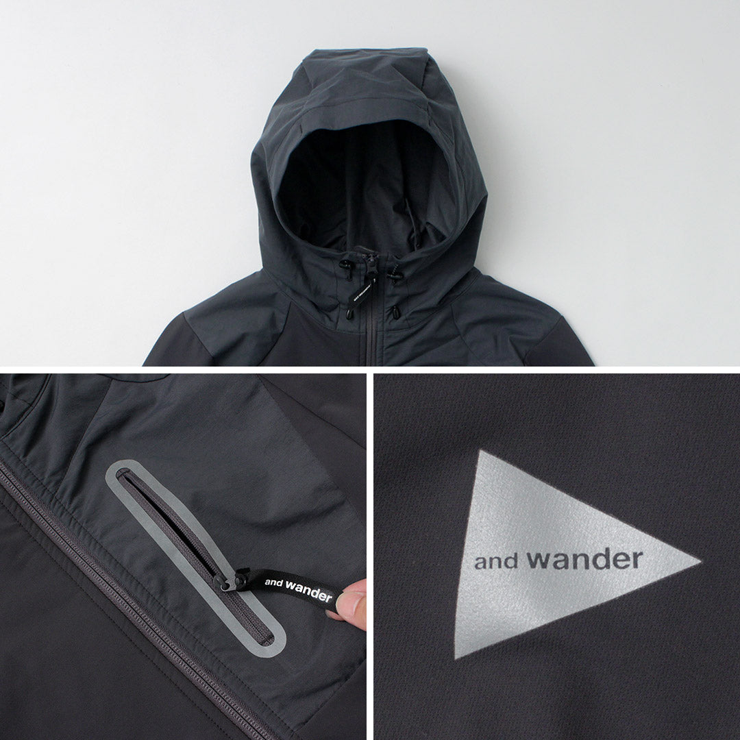 AND WANDER / Stretch Shell Jacket
