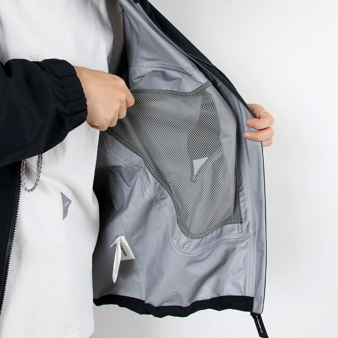 AND WANDER / Loose Fitting Rain Jacket