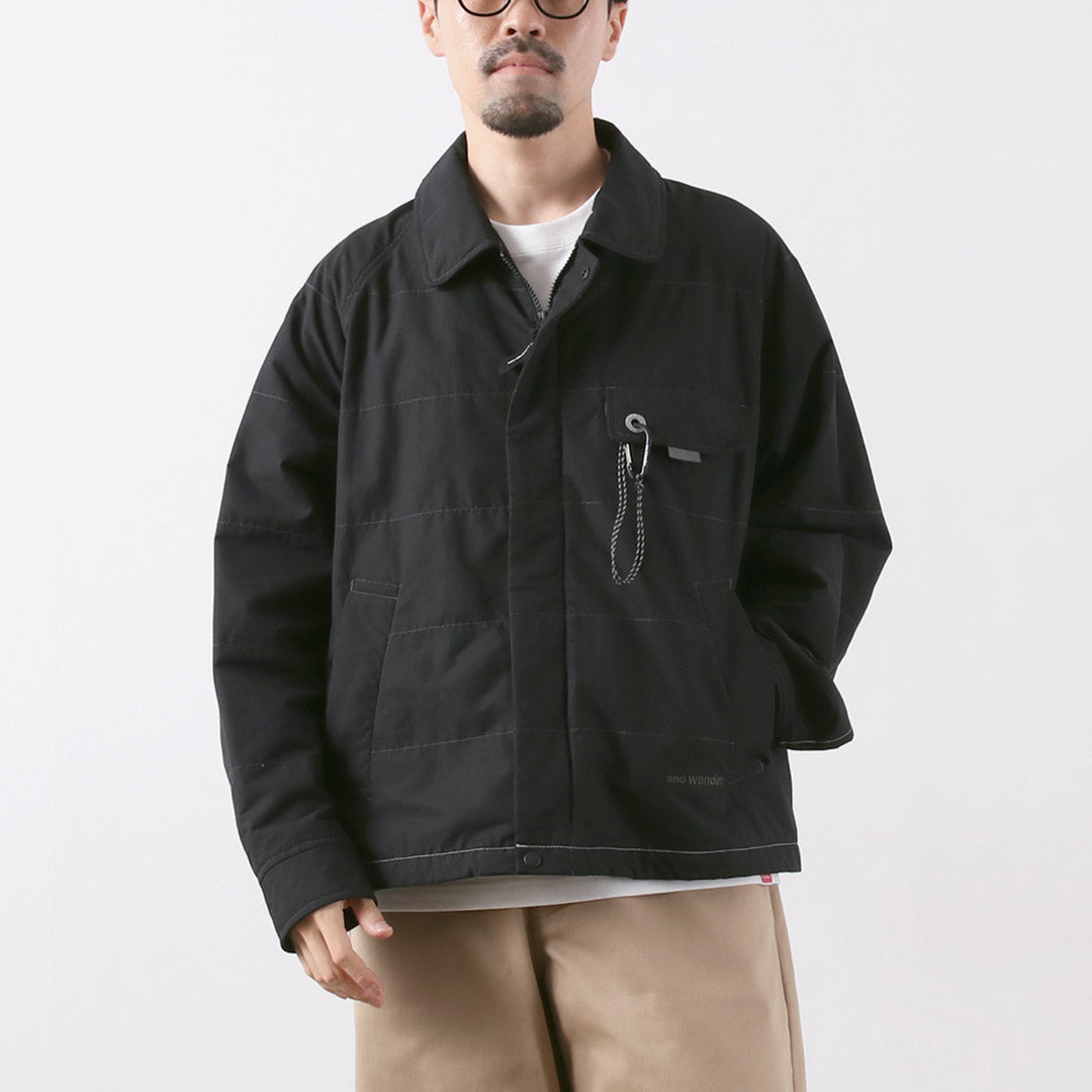 AND WANDER / Cotton Nylon Octa Swing Top Jacket