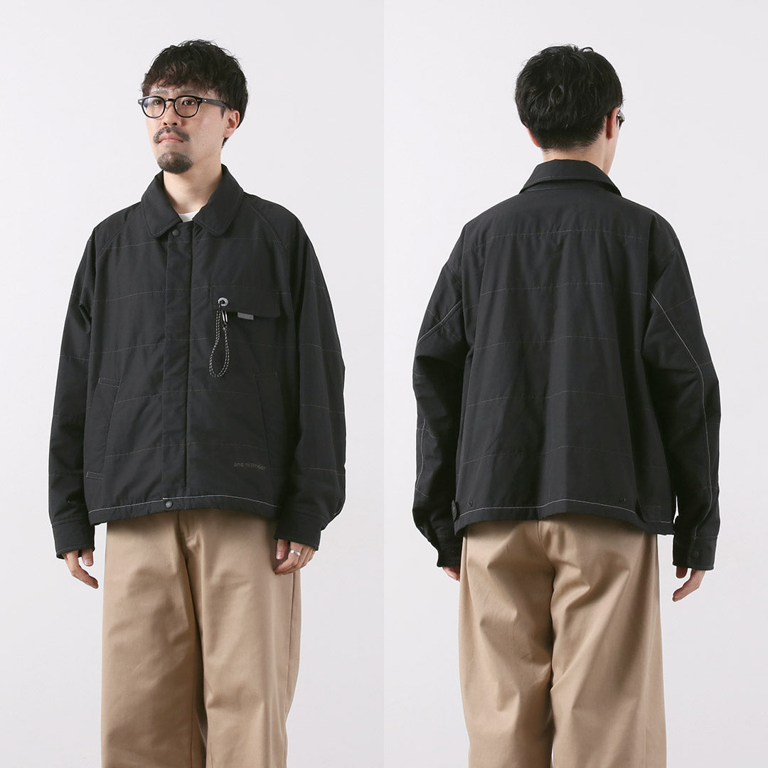 AND WANDER / Cotton Nylon Octa Swing Top Jacket