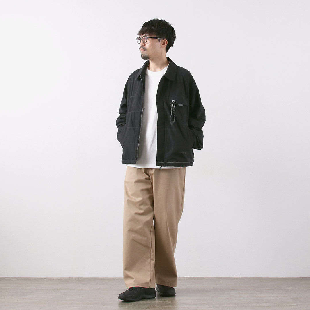 AND WANDER / Cotton Nylon Octa Swing Top Jacket