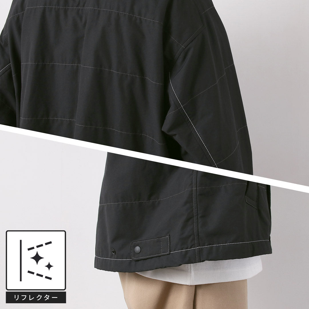 AND WANDER / Cotton Nylon Octa Swing Top Jacket