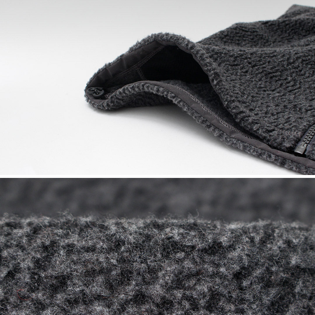 AND WANDER / Re-Wool 提花特技拉鍊