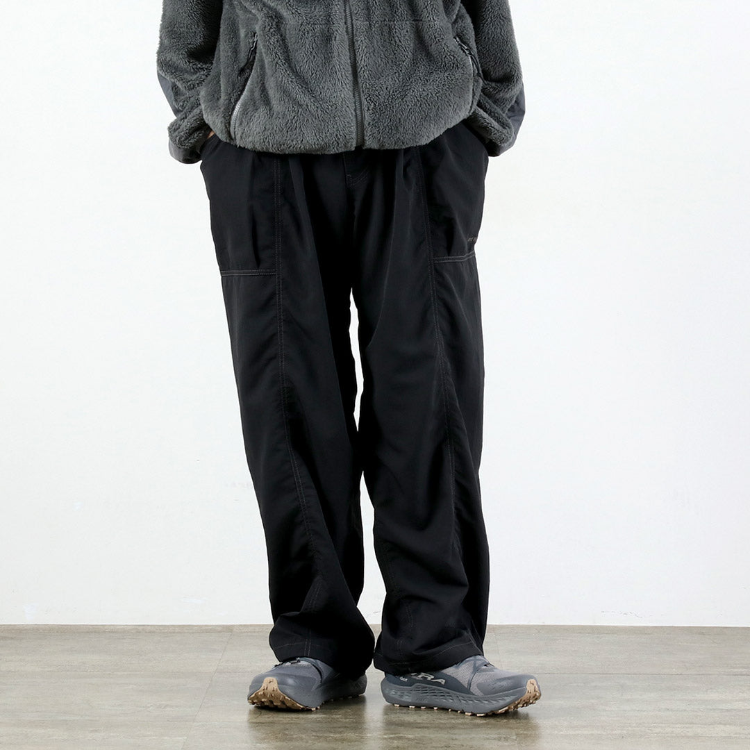 AND WANDER / Crinkle Nylon Pants
