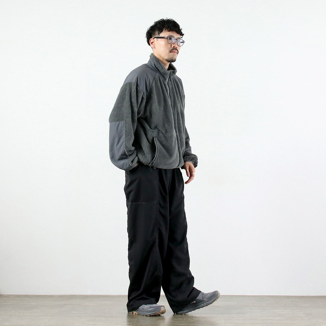 AND WANDER / Crinkle Nylon Pants