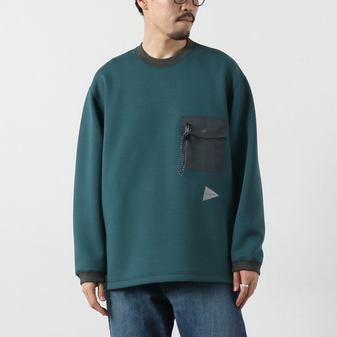 AND WANDER / Airy Warm Pullover