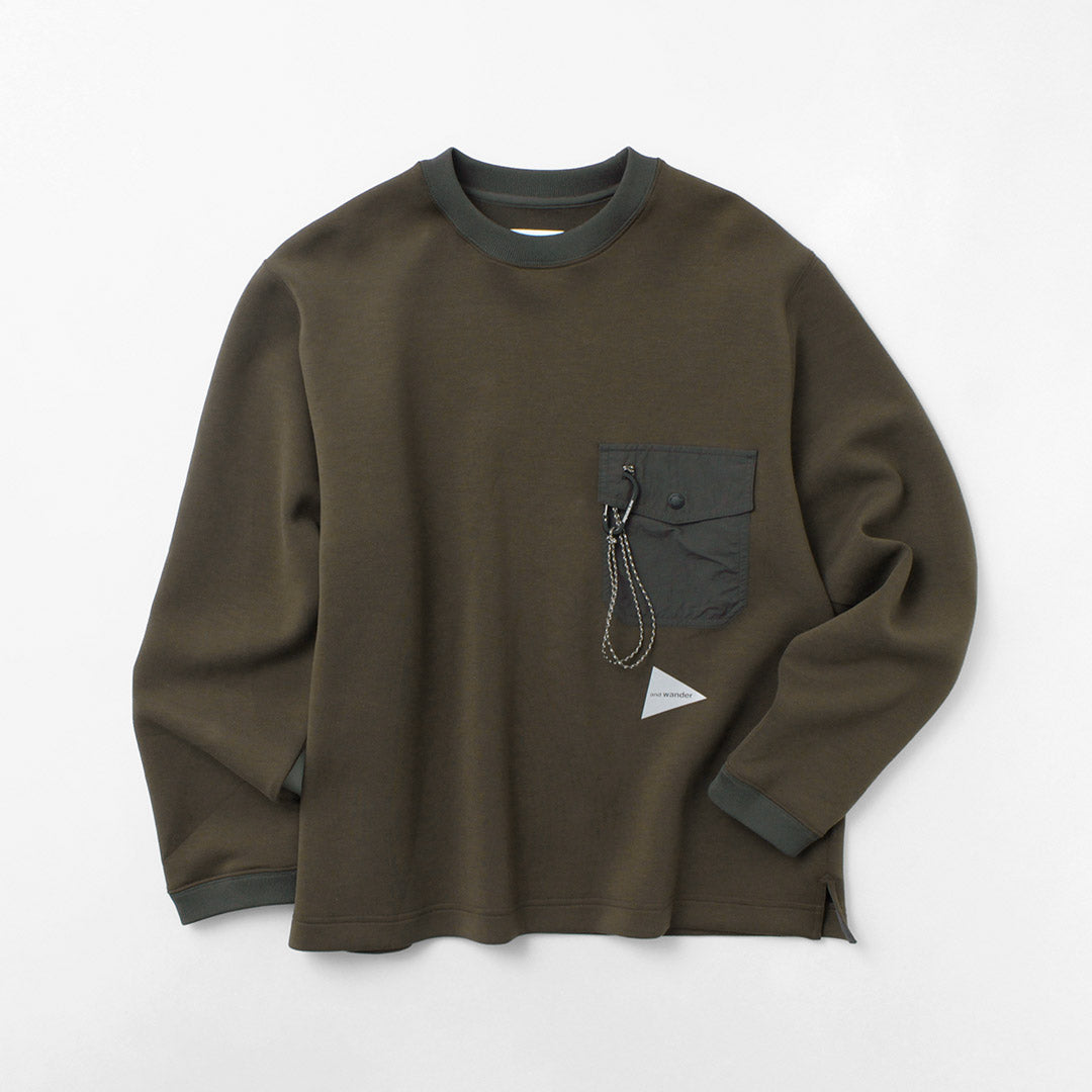 AND WANDER / Airy Warm Pullover