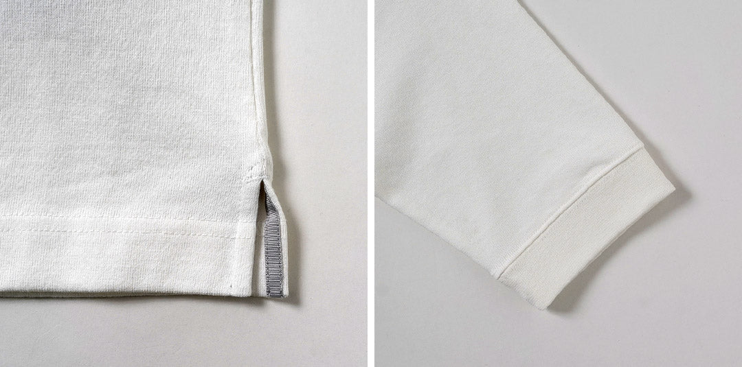 AND WANDER / Heavy Cotton Pocket Long Sleeve T-Shirt