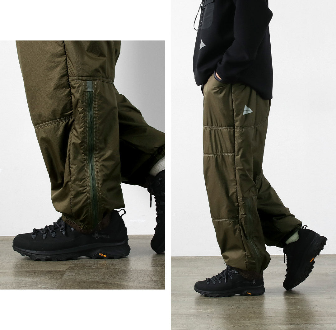 AND WANDER / Octa Fluffy Pants