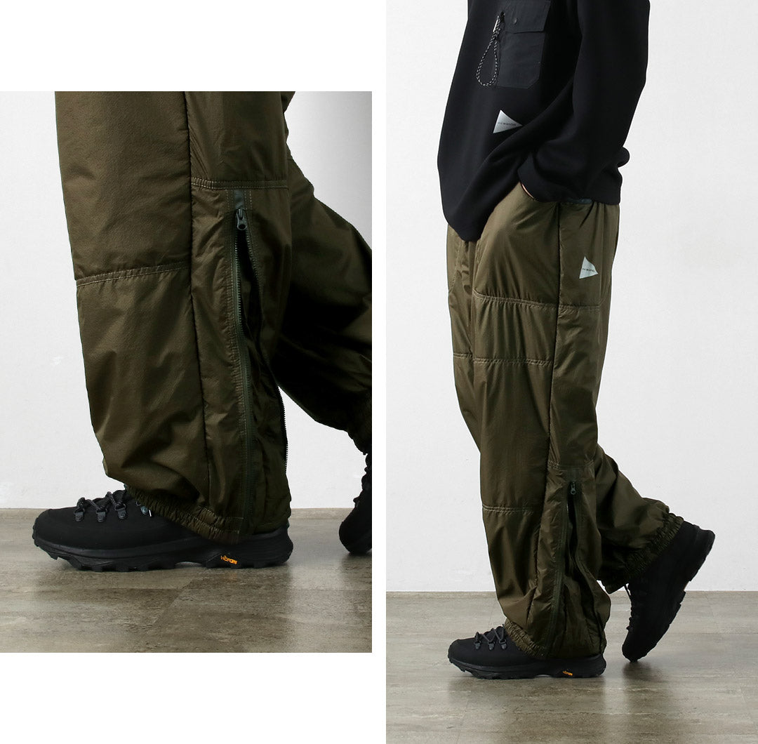 AND WANDER / Octa Fluffy Pants