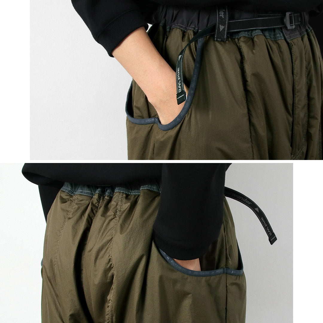 AND WANDER / Octa Fluffy Pants