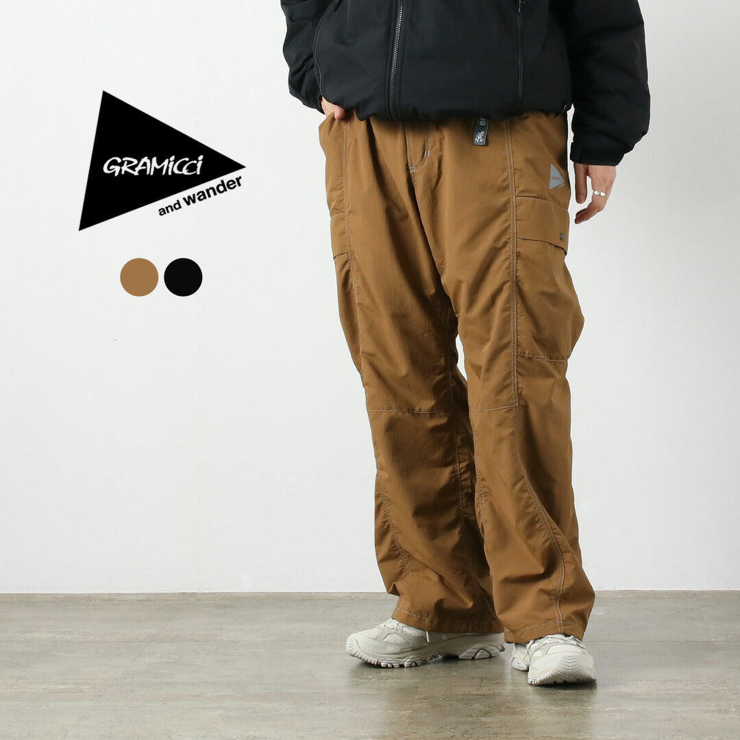 AND WANDER / GRAMICCI Collaboration Ripstop Voyager Pants