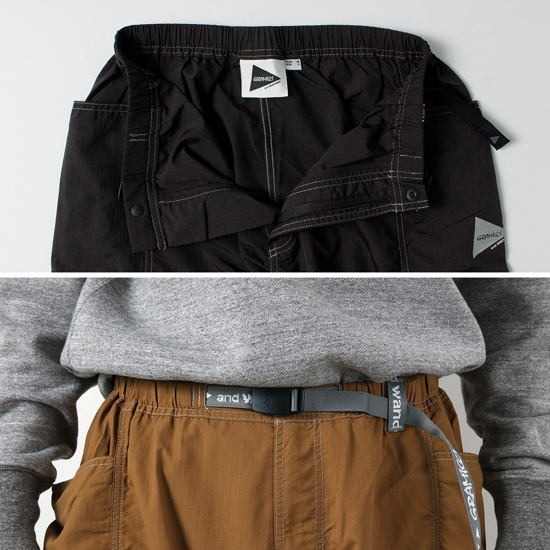AND WANDER / GRAMICCI Collaboration Ripstop Voyager Pants